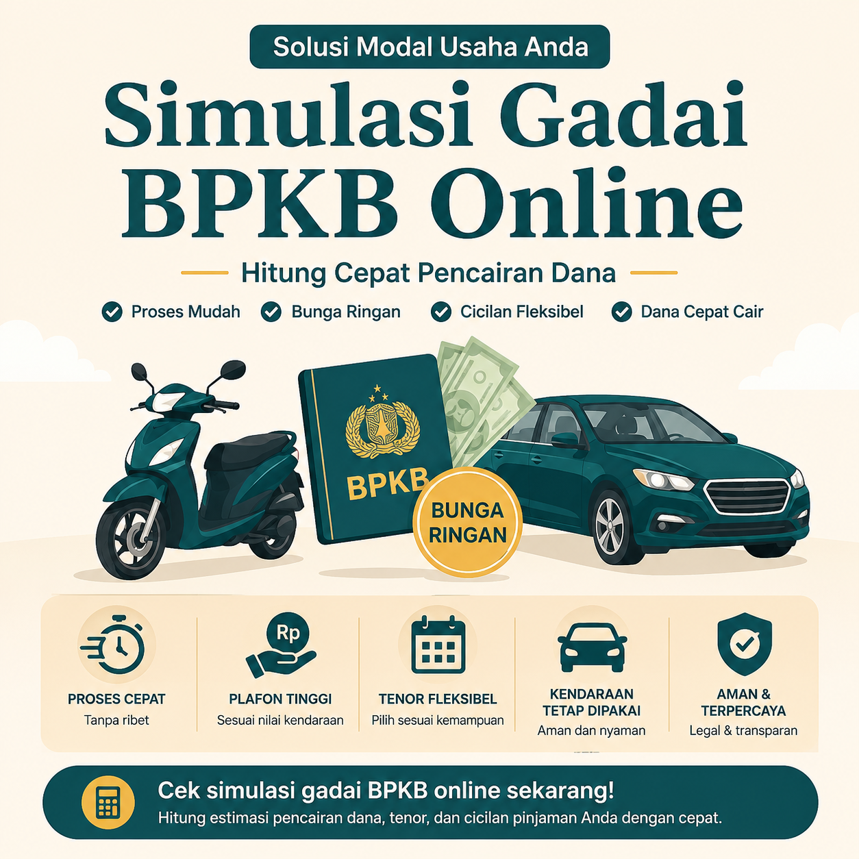 Solusi Keuangan Cepat dengan Pinjaman Dana Jaminan BPKB Tuban Bunga Ringan