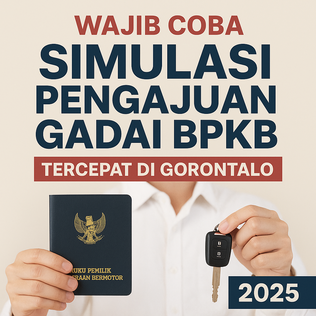 Panduan Lengkap Simulasi Pengajuan Pinjaman Dana Jaminan BPKB Cepat di Gorontalo